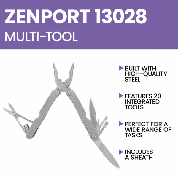 Zenport 13028 20-Function with Case Multi-Tool