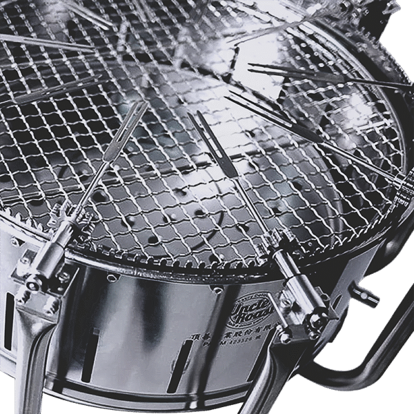 Zenport 860022 Uncle Roast Automatic Rotisserie BBQ Grill