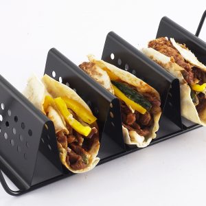 Zenport 870015 3-Taco Cooking Nonstick Grill Rack