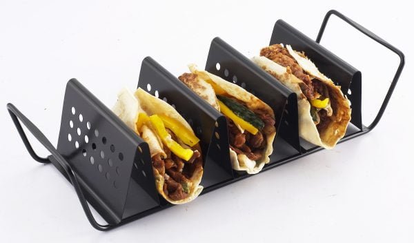 Zenport 870015 3-Taco Cooking Nonstick Grill Rack