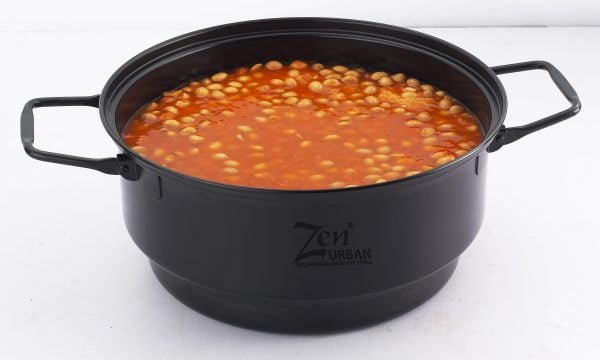 Zenport 870022 Nonstick Barbeque Sauce and Bean Pot, 6-Quart