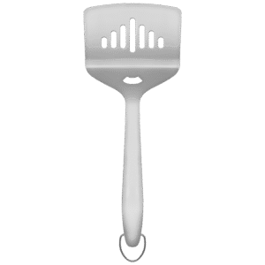 Zenport 880006C Wide Fish Turner Slotted Spatula, 7-Inch