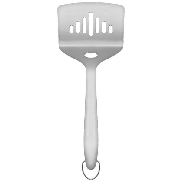 Zenport 880006C Wide Fish Turner Slotted Spatula, 7-Inch