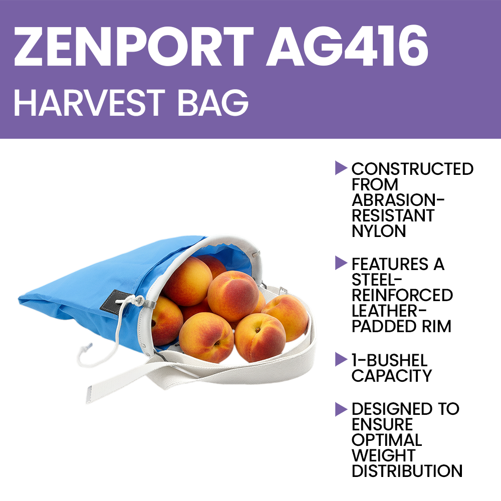 Zenport AG416 Agrikon Sling Soft Shell Harvest Fruit, 44-Pound