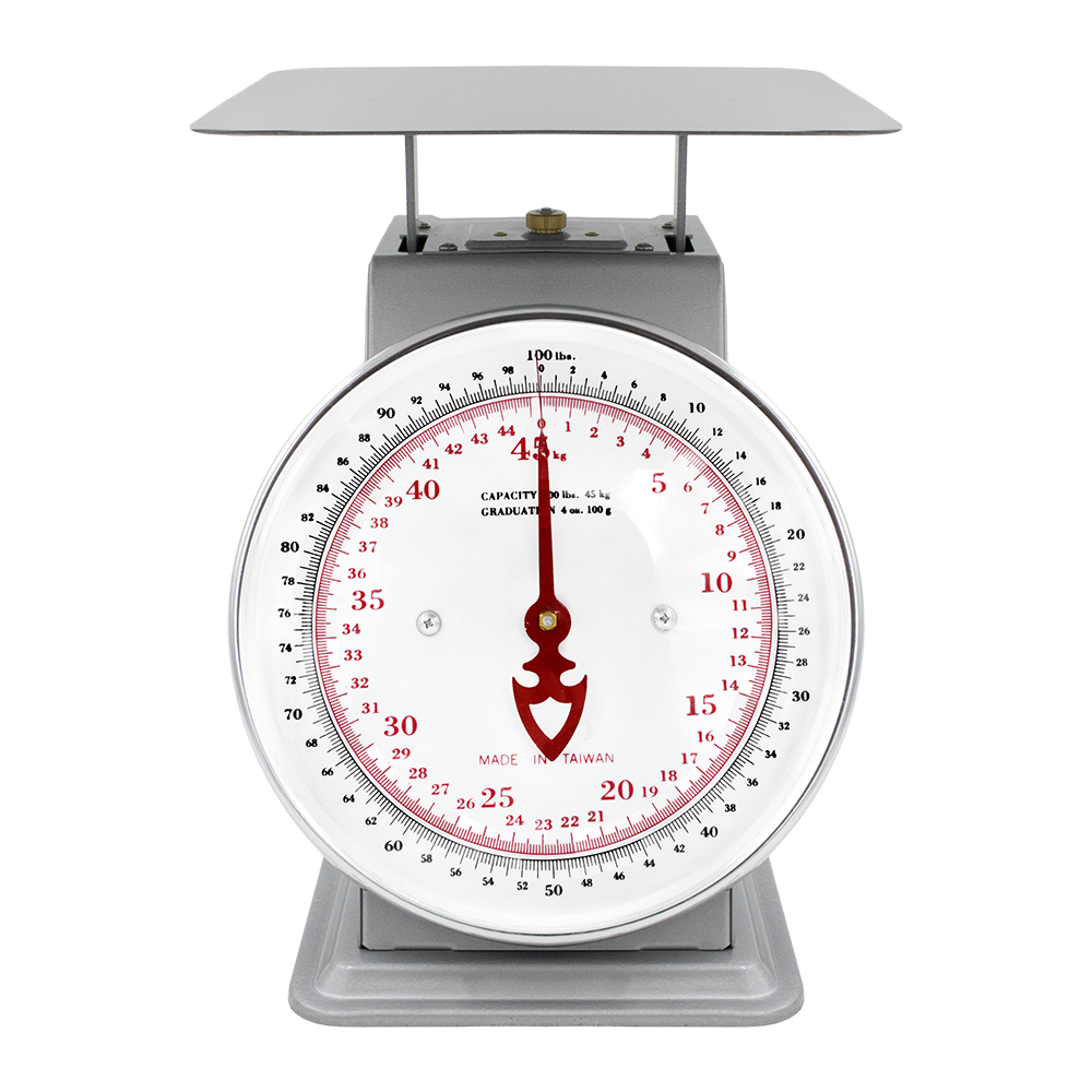 Zenport AZD100 Platform Mechanical Dial Scale, 100-Pound