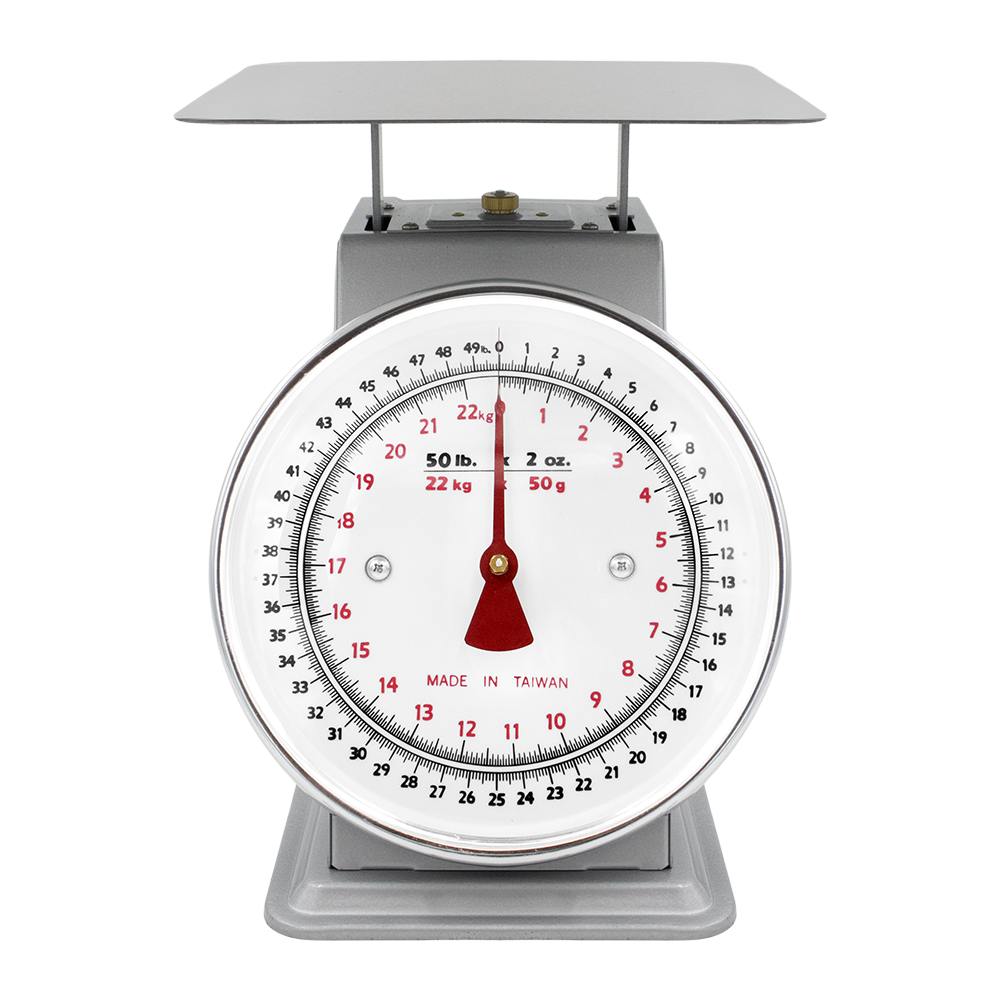 Zenport AZD50 Platform Mechanical Dial Scale, 50-Pound