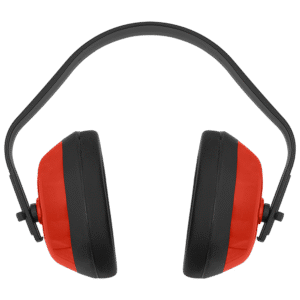 Zenport EM101 Standard Ear Muffs, Red/Black