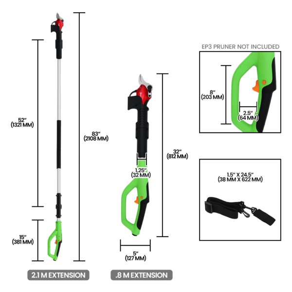 The Zenport EP-POLEKIT Pole Extension Kit PNG