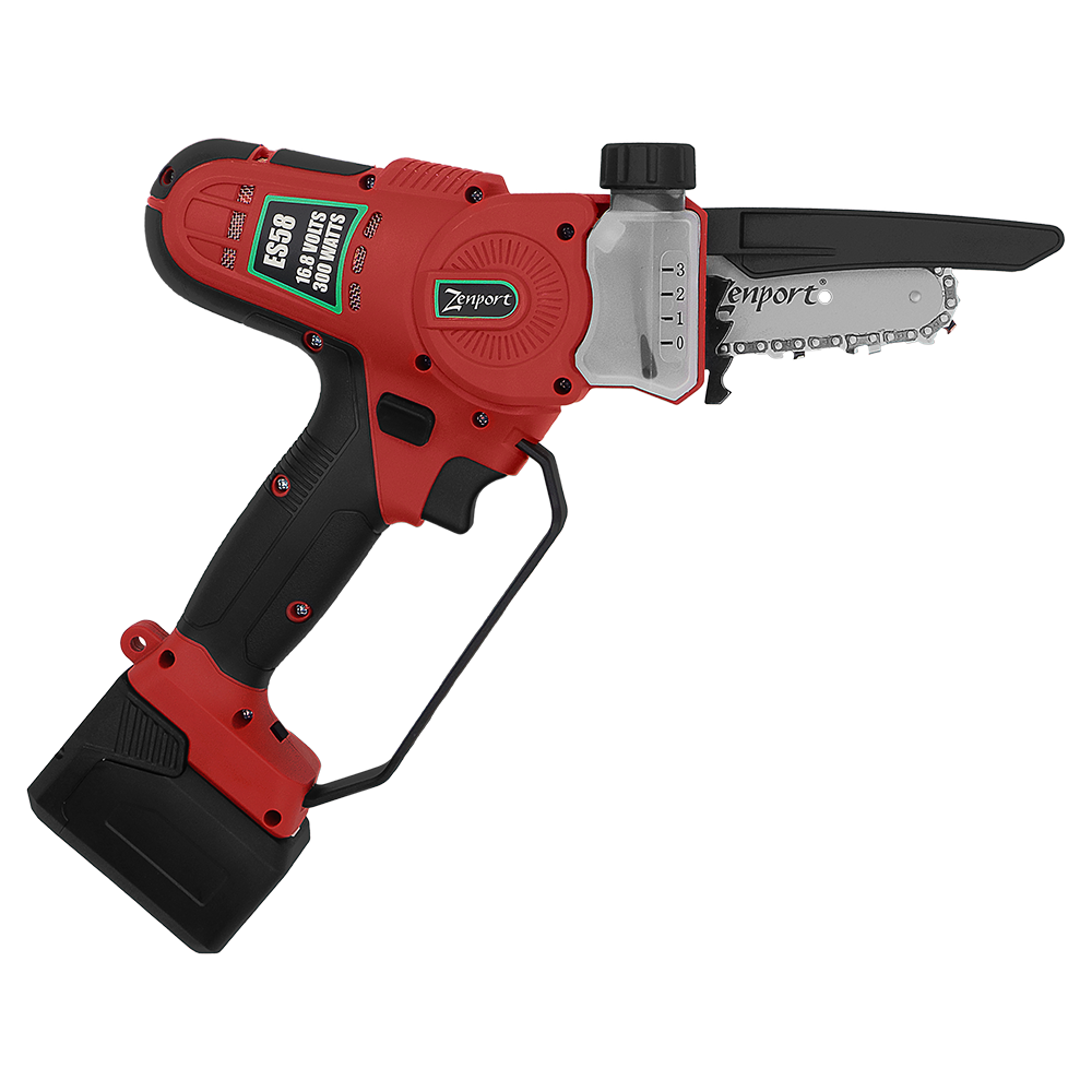 Zenport ES58 Cordless Electric Powered 4" Blade Chain Saw