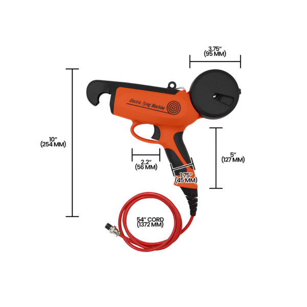 Zenport ET1 Electric Hand-Held Plant Twist Tie Machine