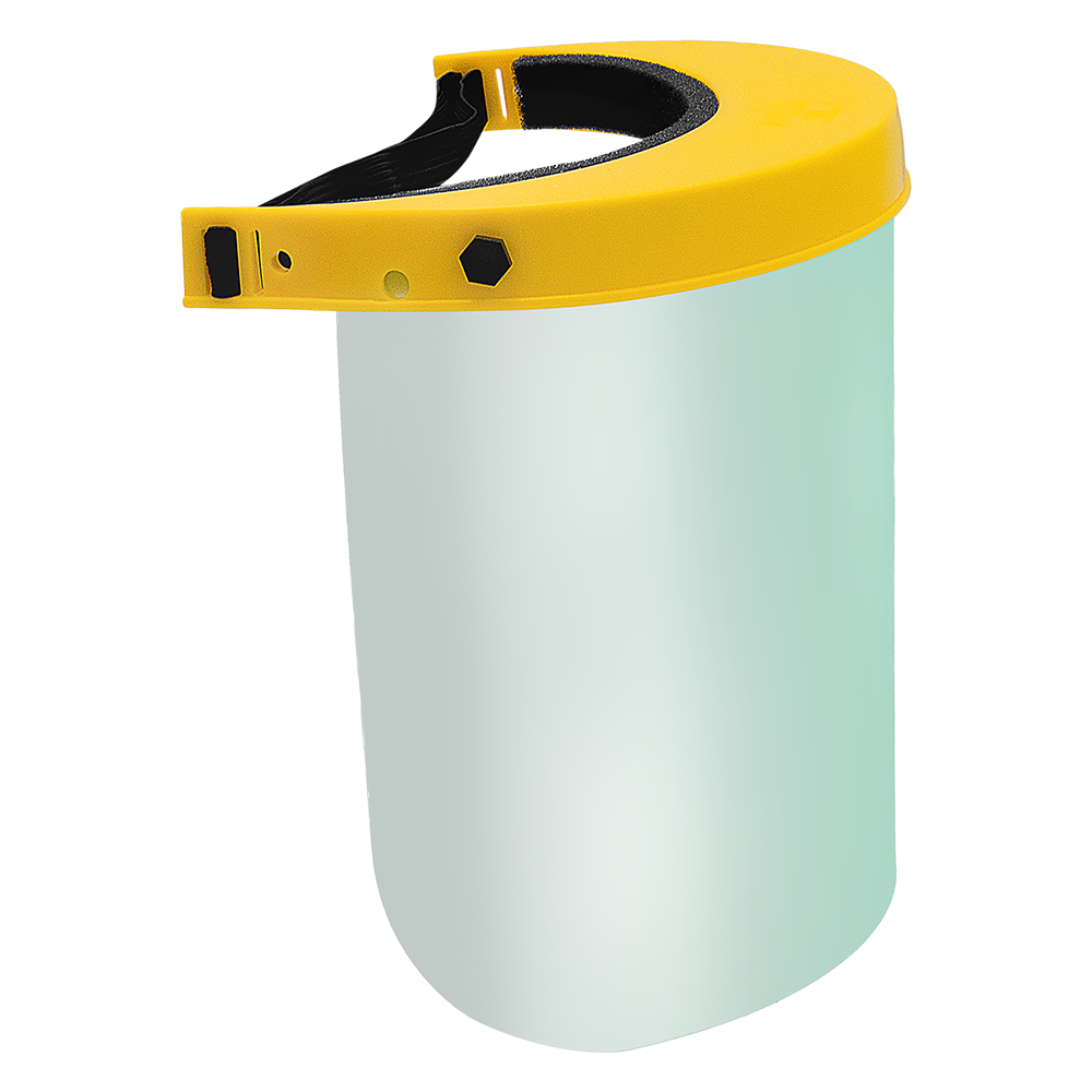 Zenport FS802 Protective Face Shield with Removable Clear Screen