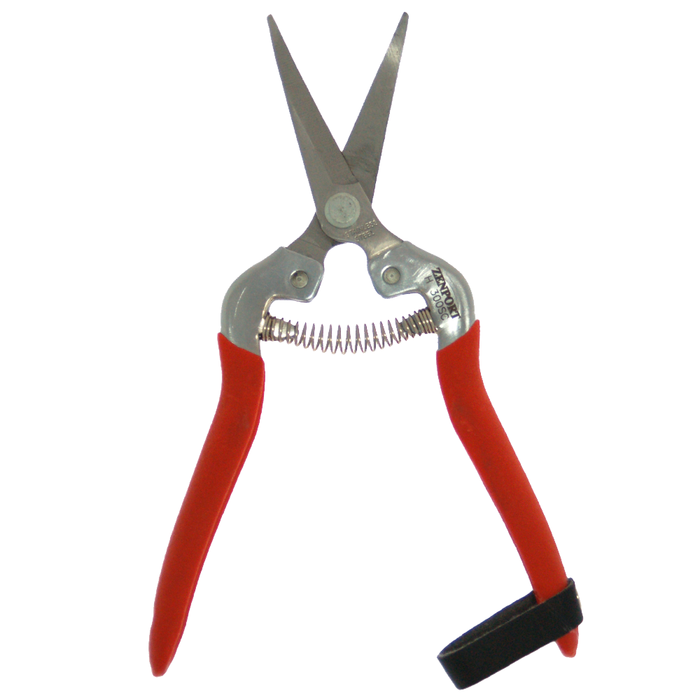 Zenport H300SC Harvest Shear, Long Curved Stainless Steel Blade