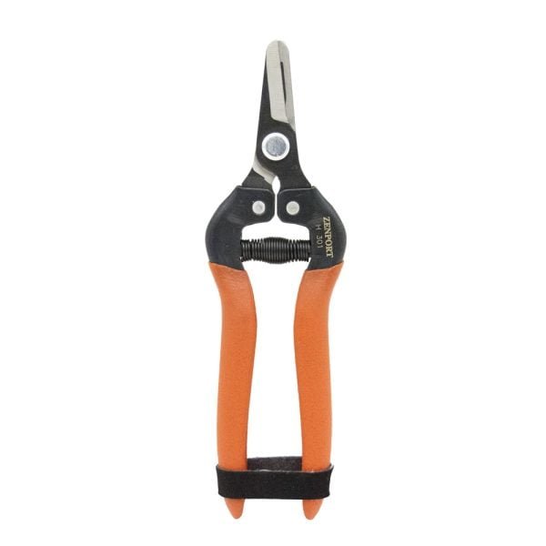 Zenport H301 Harvest Shear, Short Straight Carbon Steel Blade