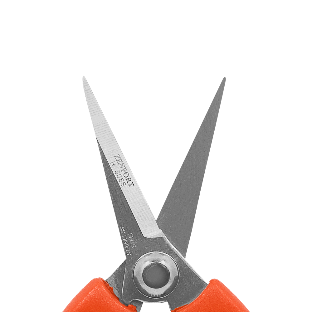 Zenport H306S Euro Style Harvest Shear, Straight Stainless Steel Blade