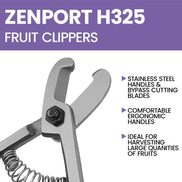 Zenport H325 Fruit Clippers, 5.25-Inch