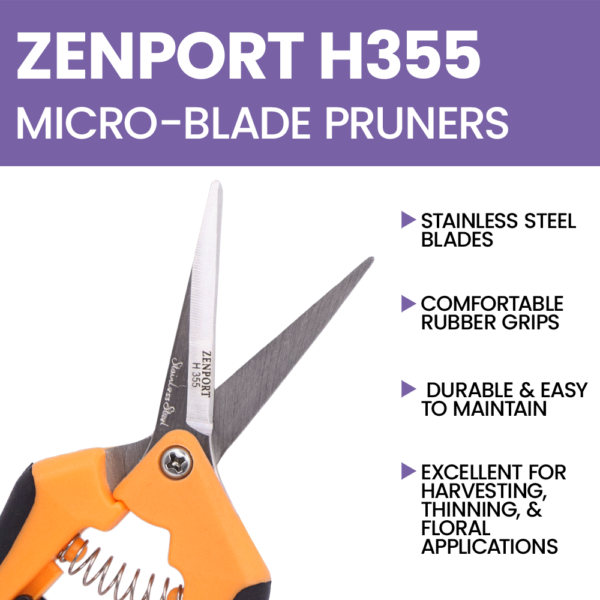 Zenport H355 Hydroponic Straight Microblade Pruner