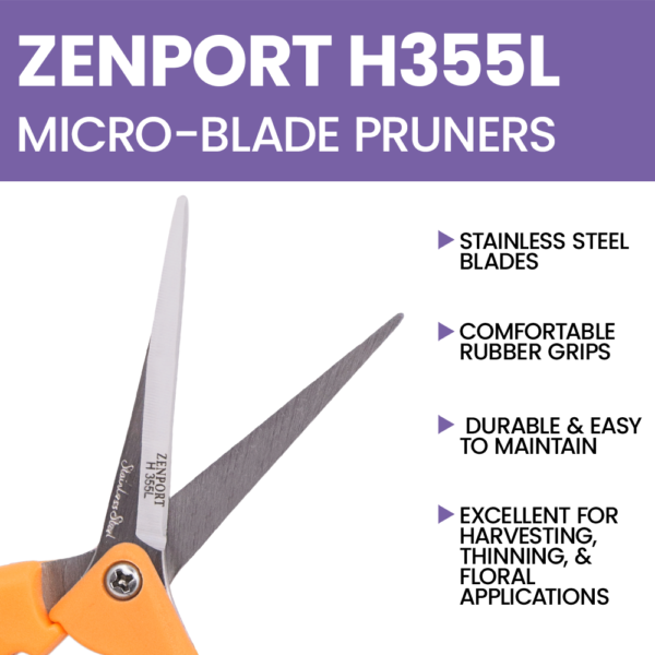 Zenport H355L Hydroponic Long Microblade Pruner