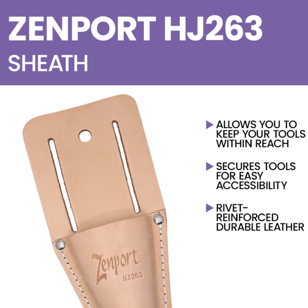 Zenport Leather Pruner Sheath with Belt Loop