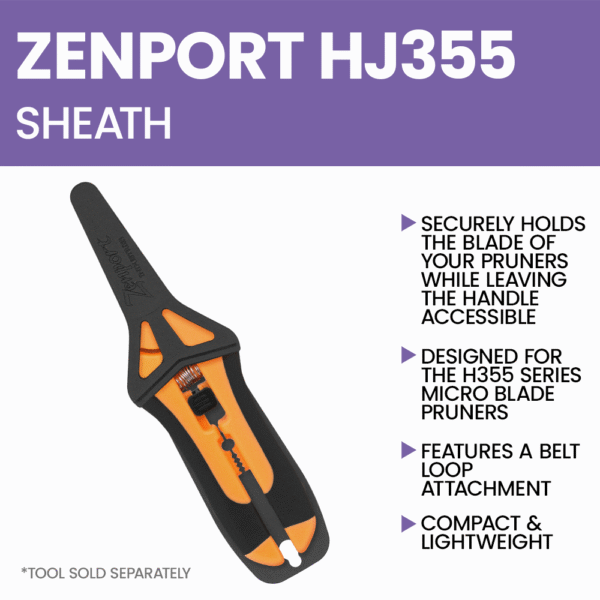 Zenport HJ355 Nylon Pouch for Micro Blade Pruners