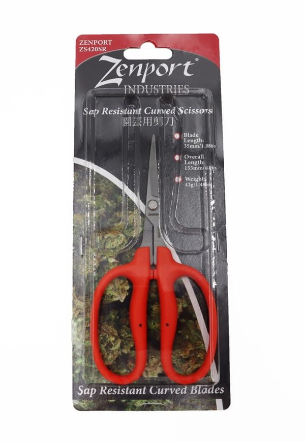 Zenport ZS420SR Fluorine Coated Curved Zen Masa scissor