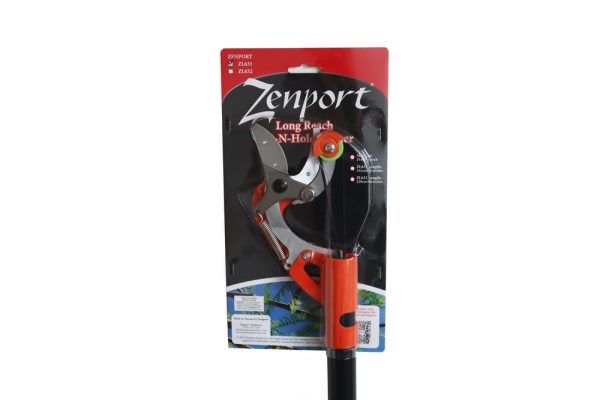 Zenport ZL631 Long Reach Cut-n-hold pruner 60” long