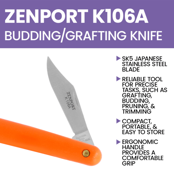 Zenport K106A Budding and Grafting Knife