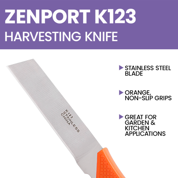 Zenport K123 Food Processing Knife, 3.75-Inch Blade