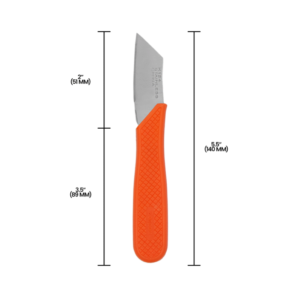 Zenport K124 Food Processing Knife, 2-Inch Blade