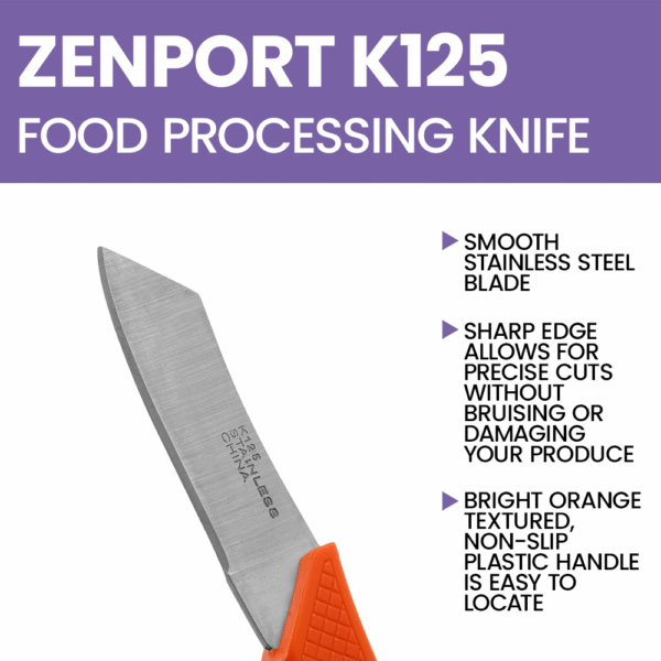 Zenport K125 Food Processing Knife, 2.75-Inch Blade PNG