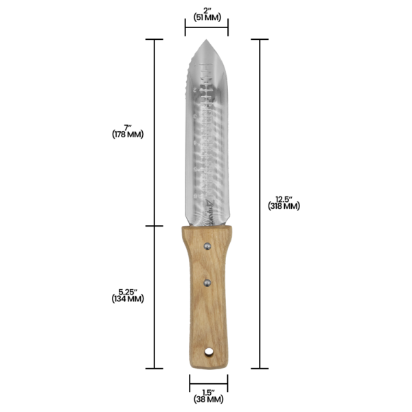 Zenport K248 Wood Handled Deluxe ZenBori Knife