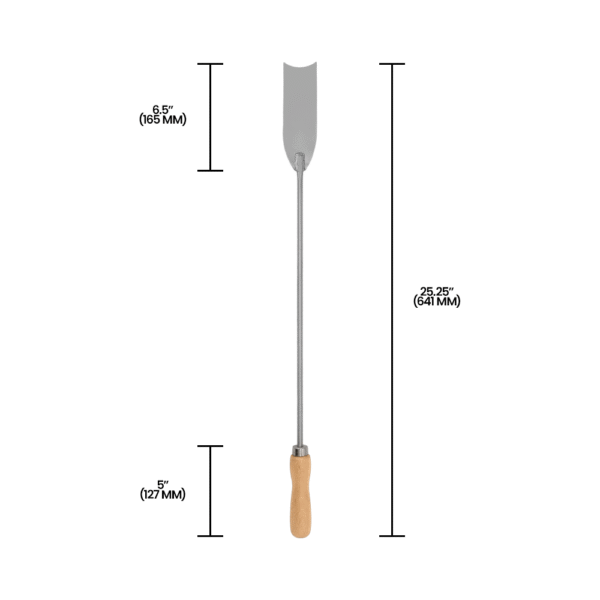 Zenport K801 Asparagus Knife Weeding Tool, 25-Inch