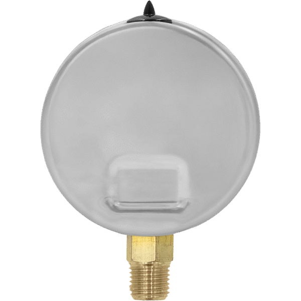 Zenport LPG160 Glycerin Liquid Filled Pressure Gauge, 160 PSI