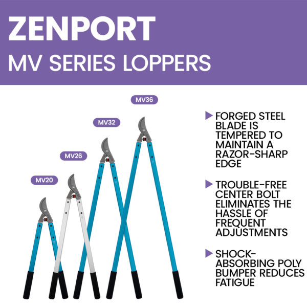 Zenport MV20 MV26 MV32 MV36 Professional Lopper