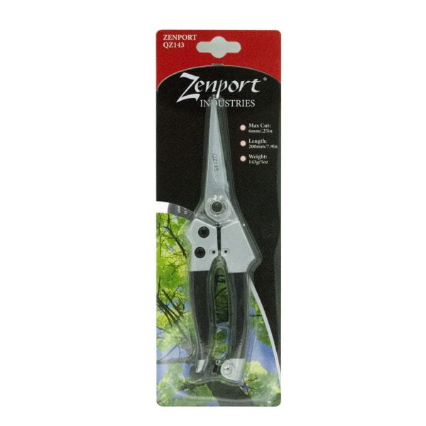 Zenport QZ143 Pruner Hoof Trimmer, Floral Bunch Cutter, 8-Inch