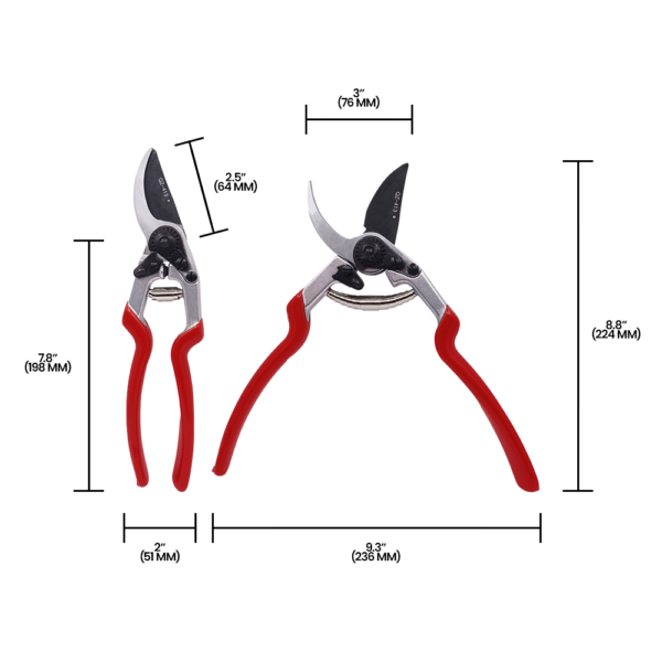 Zenport QZ413 Pruning Shears, Extra Long Handle