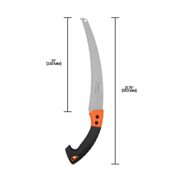 Zenport S330C Curved Blade Saw, 13-Inch