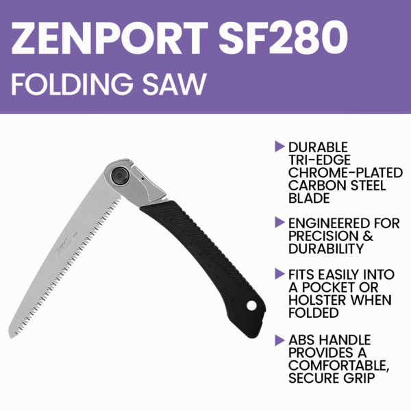 Zenport SF280 Folding Saw, 10.5-Inch