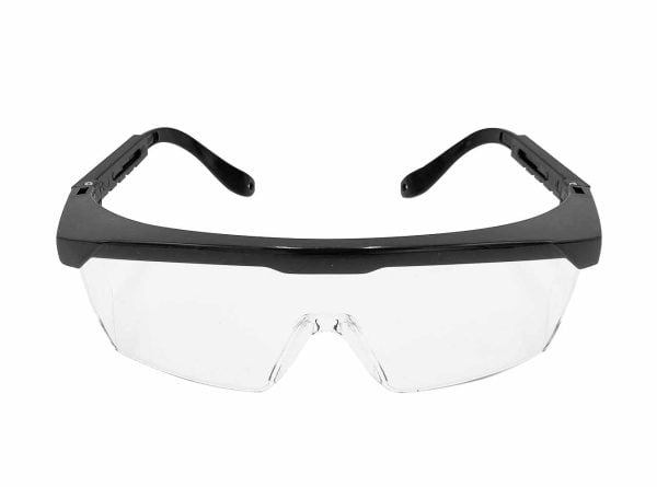 Zenport SG2612 Wrap-Around Safety Glasses, UV-Coating and Adjustable Temples