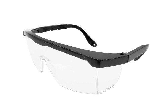 Zenport SG2612 Wrap-Around Safety Glasses, UV-Coating and Adjustable Temples