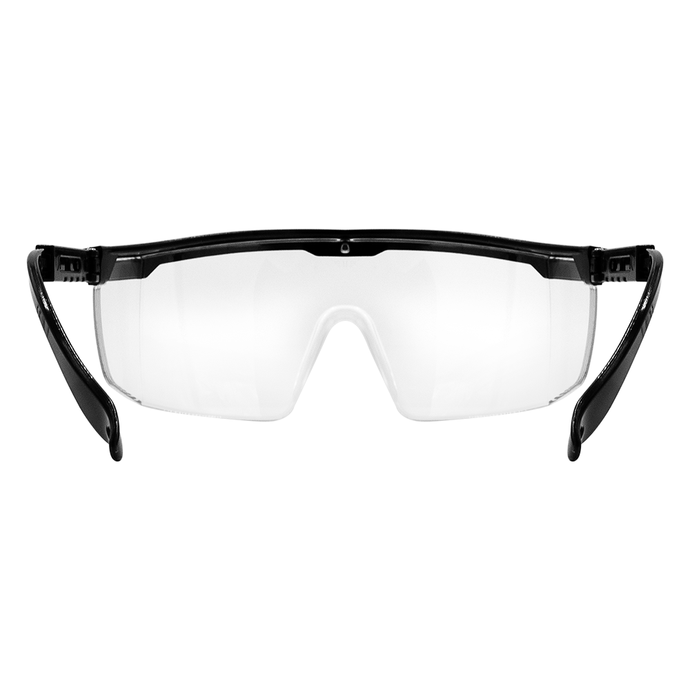 Zenport SG2612 Wrap-Around Safety Glasses, UV-Coating and Adjustable Temples