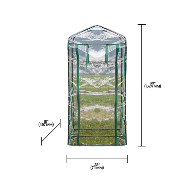 Zenport SH3205 Growing Rack, 2.5Ft W x 1.5Ft D