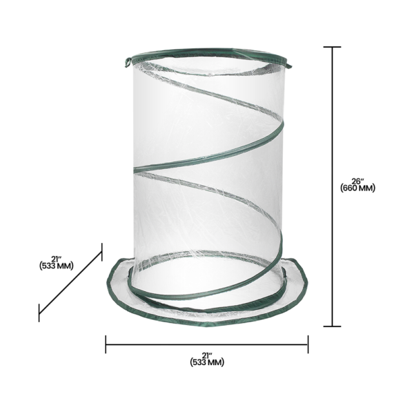 Zenport SH3240 Portable Pop Up Greenhouse, 26-Inches High