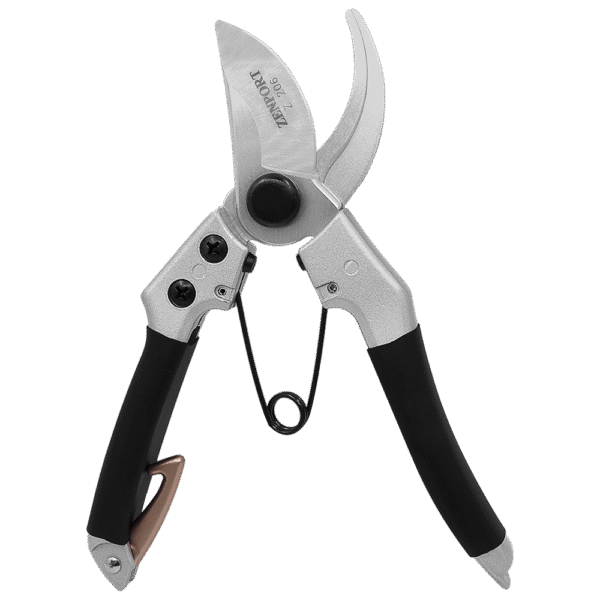 Zenport Z206 Deluxe Chrome-Plated Pruner, 7-Inch