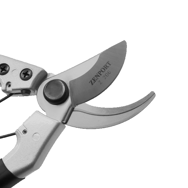 Zenport Z206 Deluxe Chrome-Plated Pruner, 7-Inch