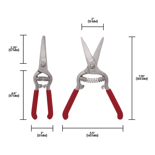 Zenport Z280 Needlenose Shear, Grape, 8-Inch