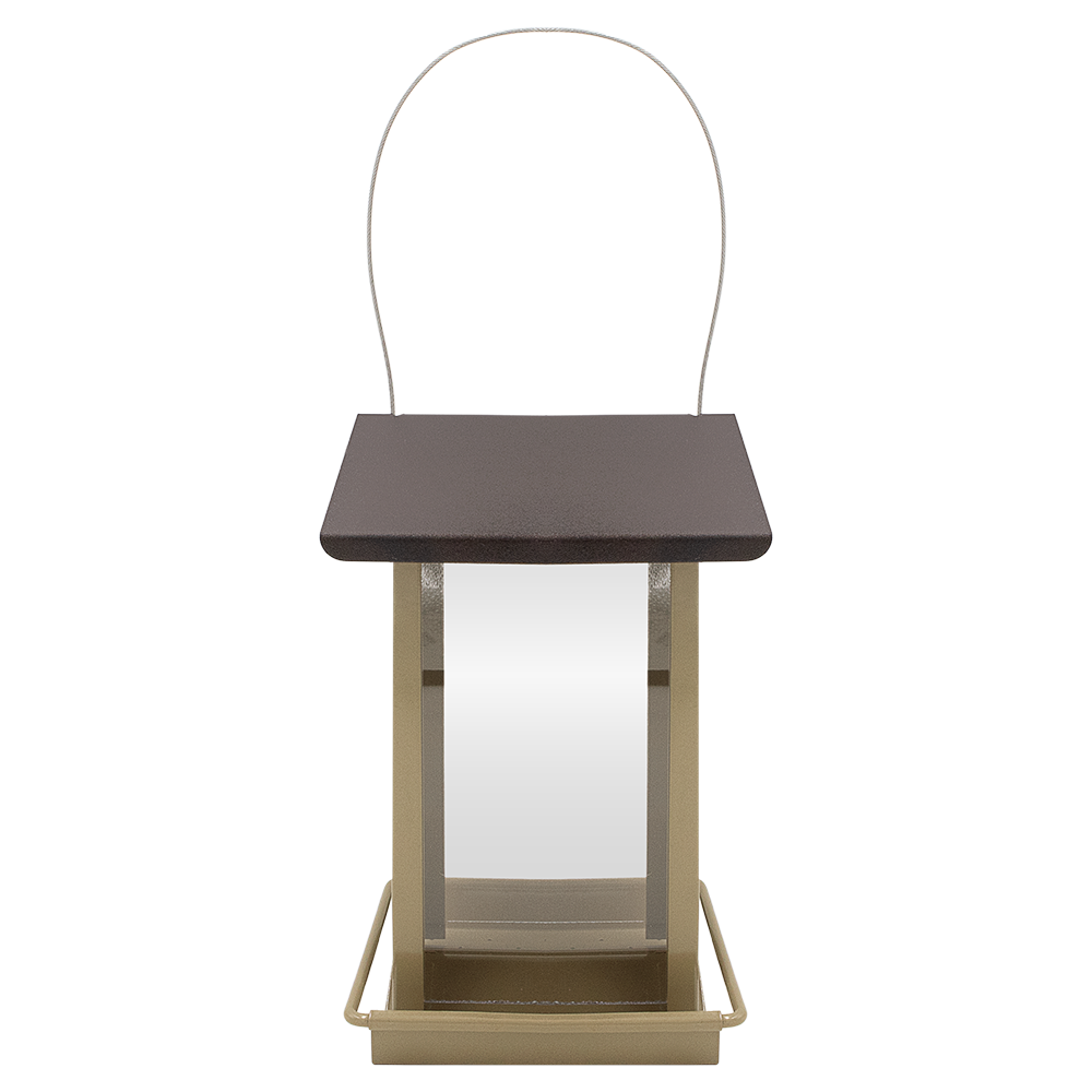 Zenport Z38188 Small Hanging Metal Hopper Feeder