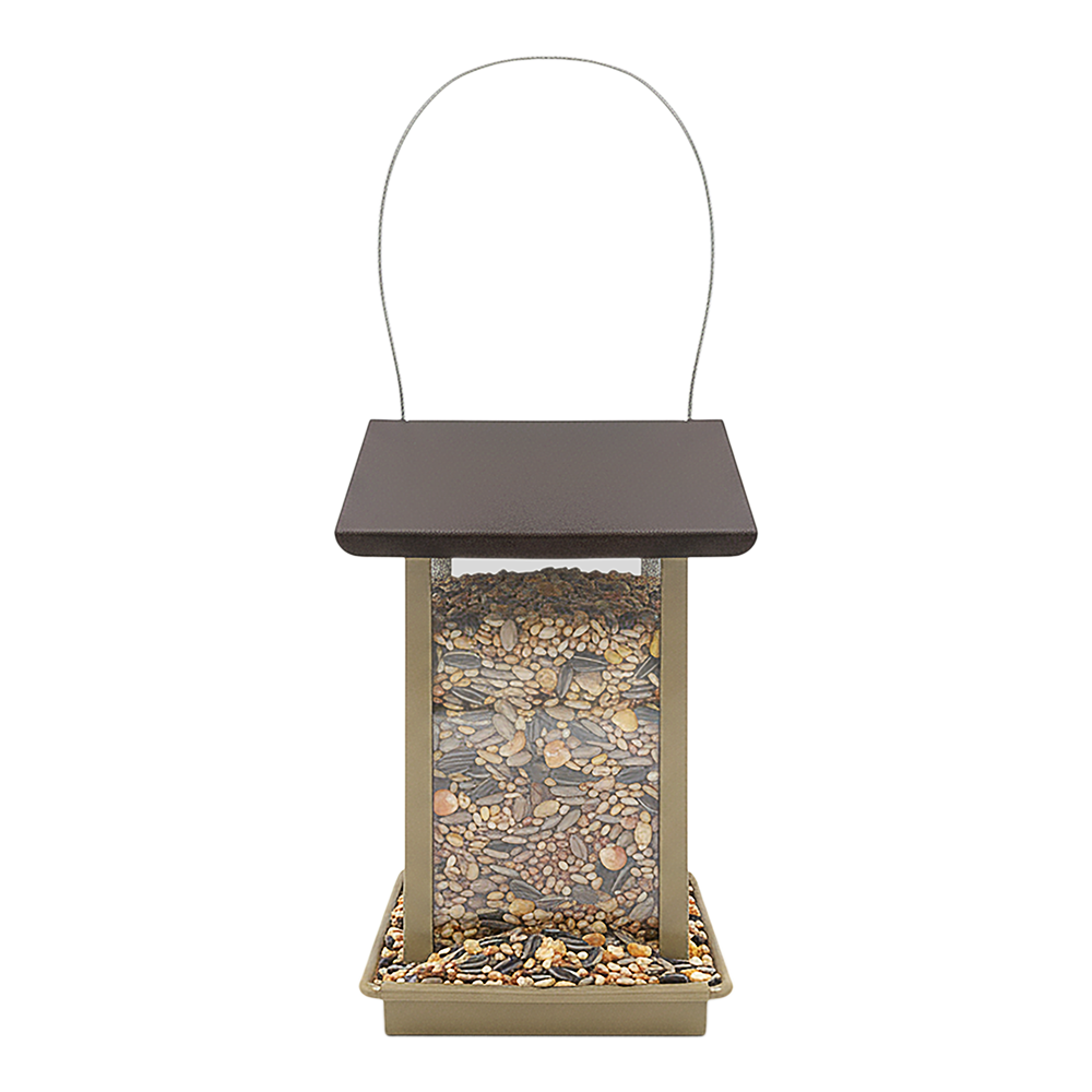 Zenport Z38188 Small Hanging Metal Hopper Feeder