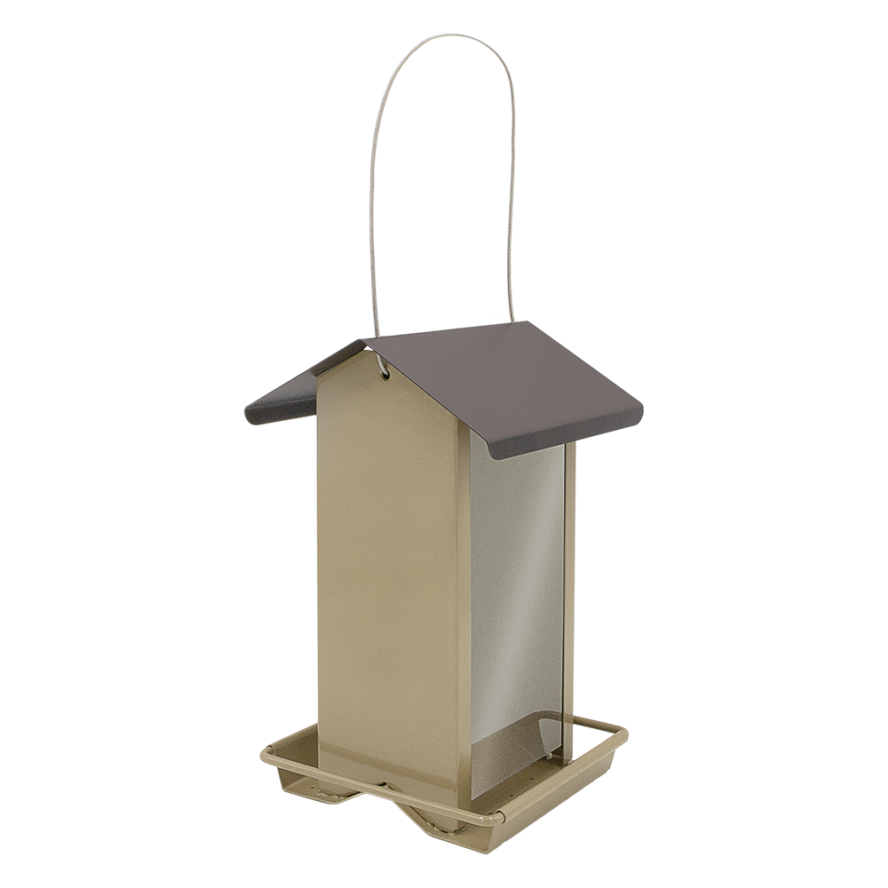 Zenport Z38188 Small Hanging Metal Hopper Feeder