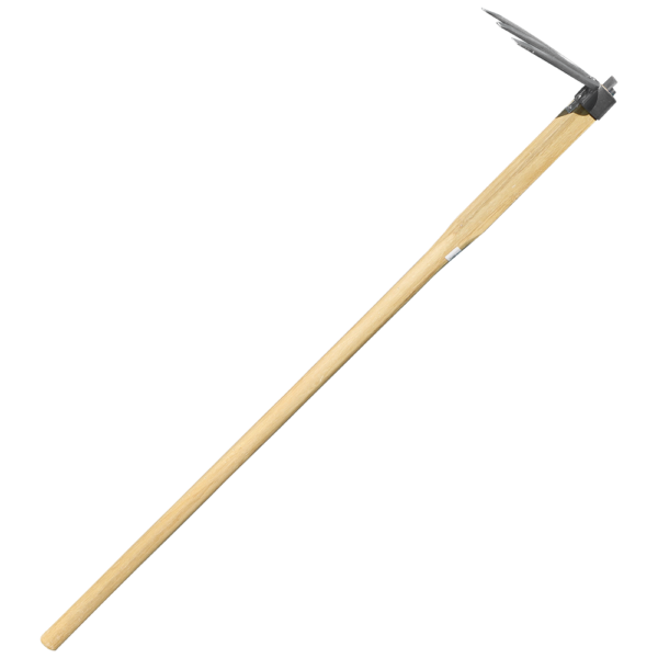 Zenport 3-Tooth Hoe with Wood Handle, 47-Inch