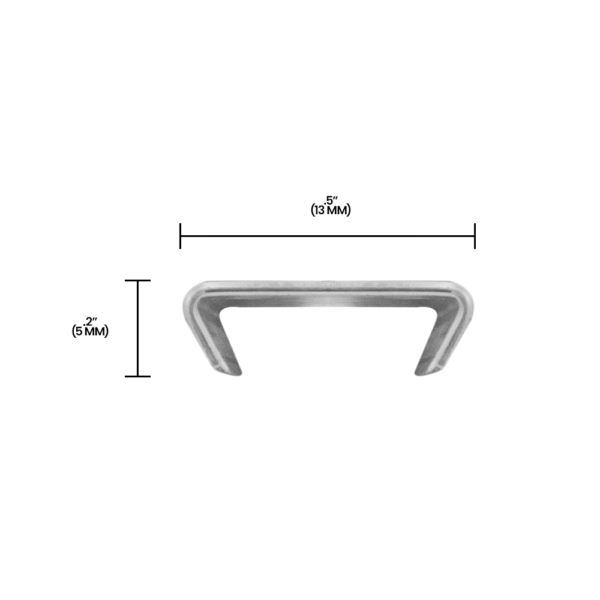 Zenport ZJ77A Staples for HRF Binder/Twine Tier Stapler - Box of 1000